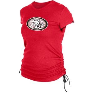 New Era Red Graphic Short Sleeve Tee